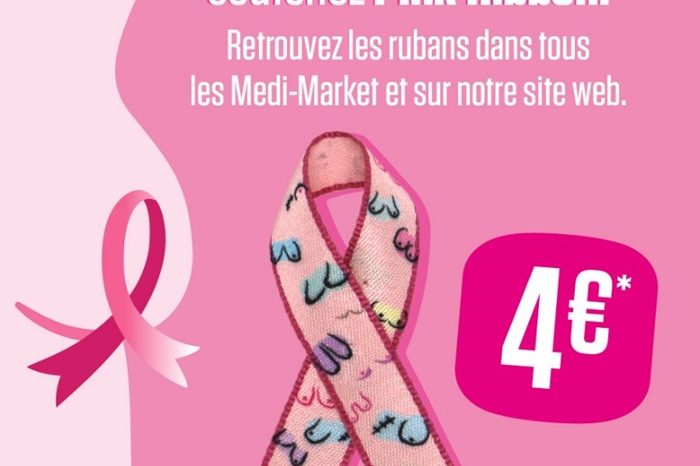 Medi-Market soutient Pink Ribbon !